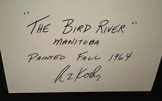 Attribution of The Bird River to Robert Kost | Robert Kost